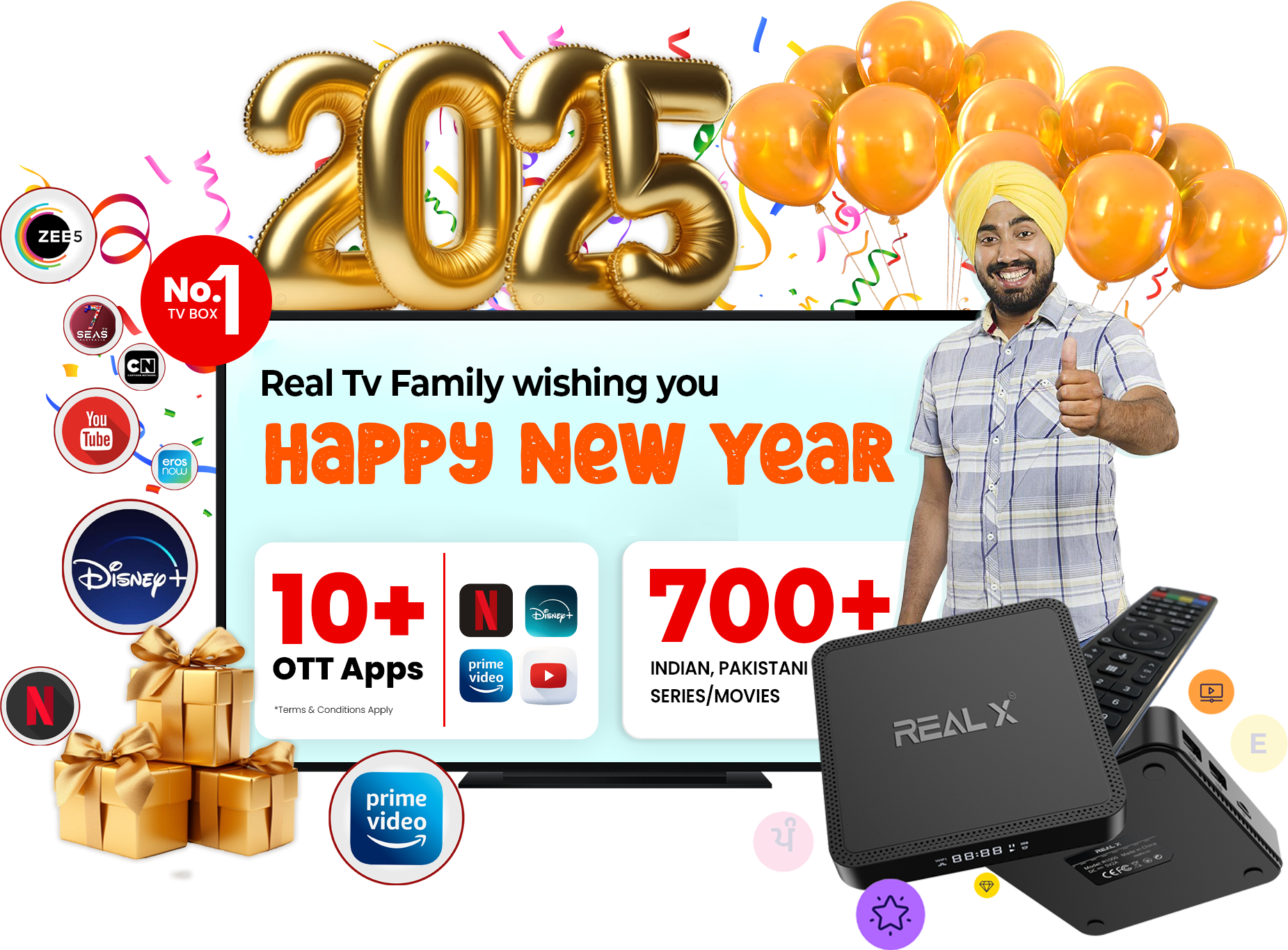 Real TV Happy New Year 2025