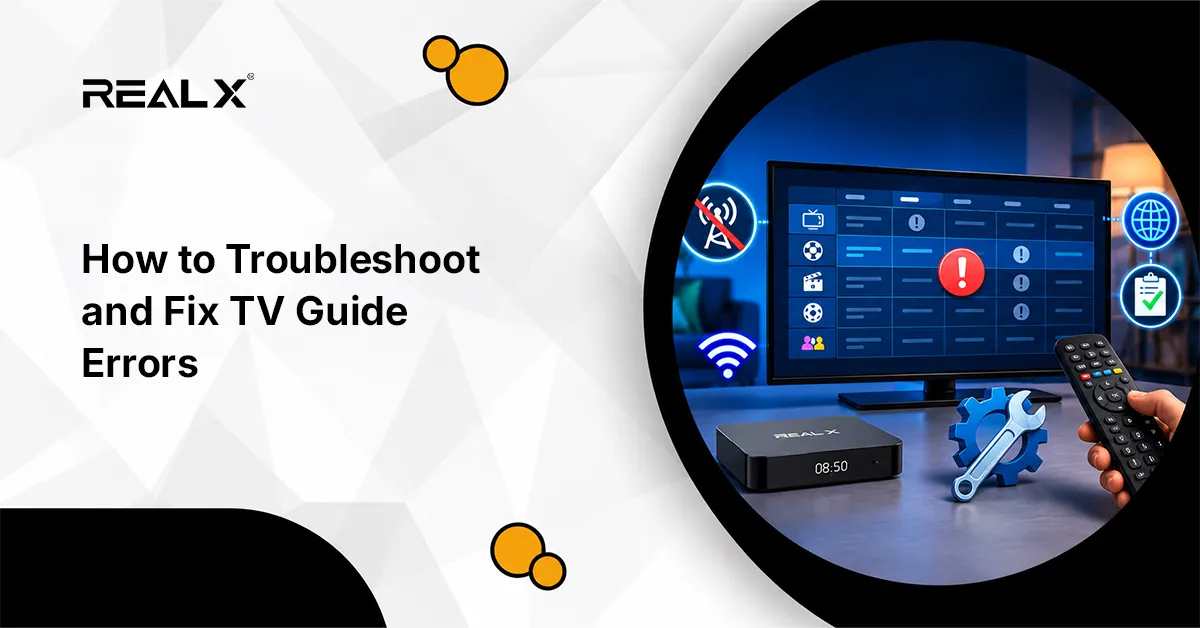 IPTV Troubleshooting Tips: Fix TV Guide Issues on Smart TV Devices