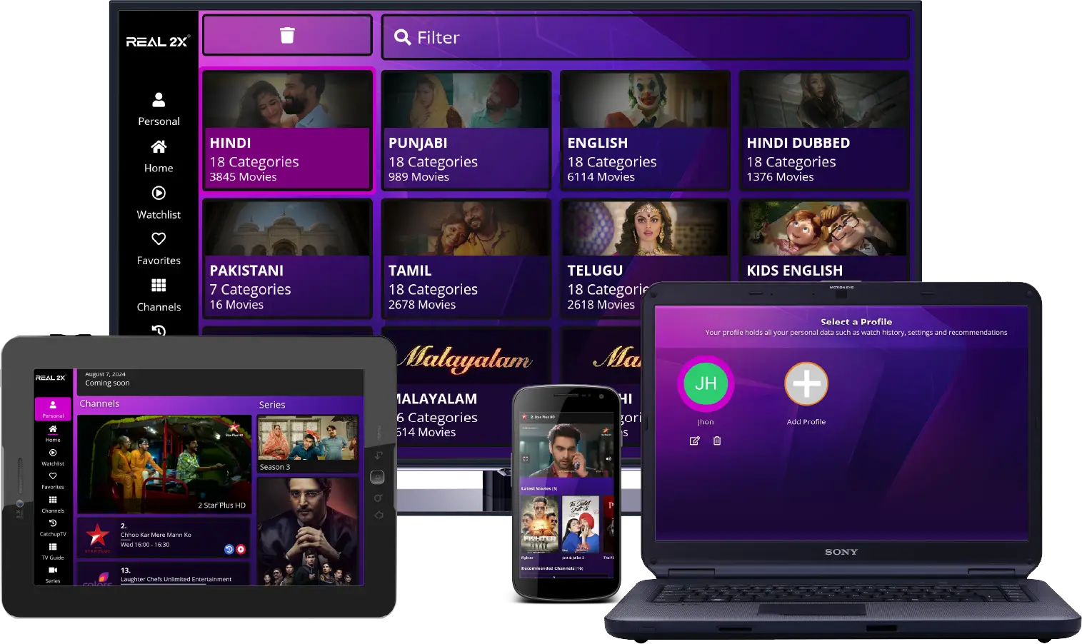 Real-2x Real Tv World’s # 1 IPTV