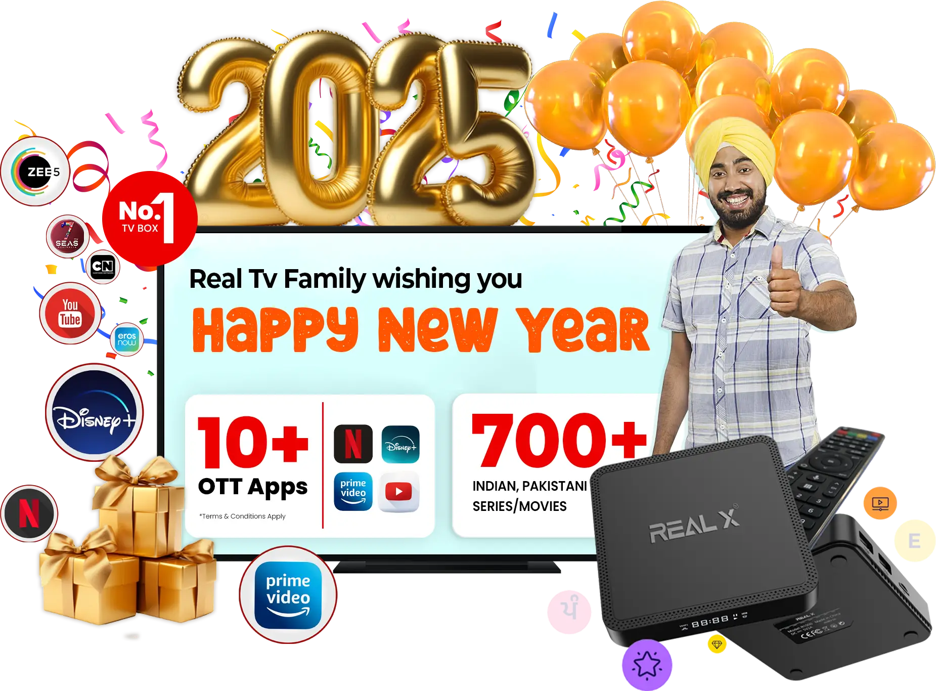 Real TV Happy New Year 2025