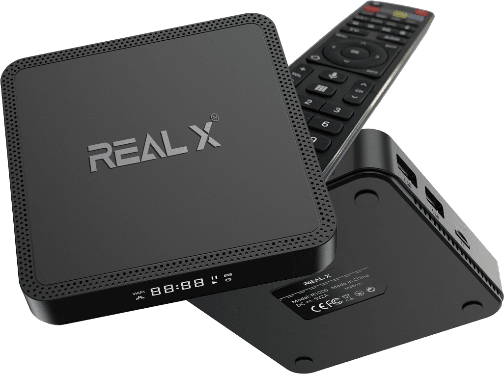 Real X IPTV Set Top Box Real X IPTV Set Top Box