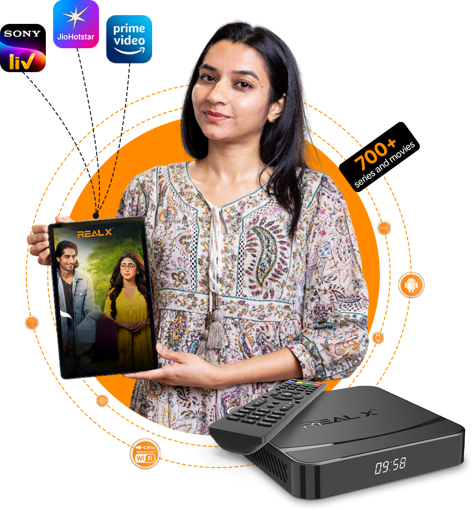 Real 2 x app with Real X Box Real Tv - Best Indian Tv Setup Box in Australia