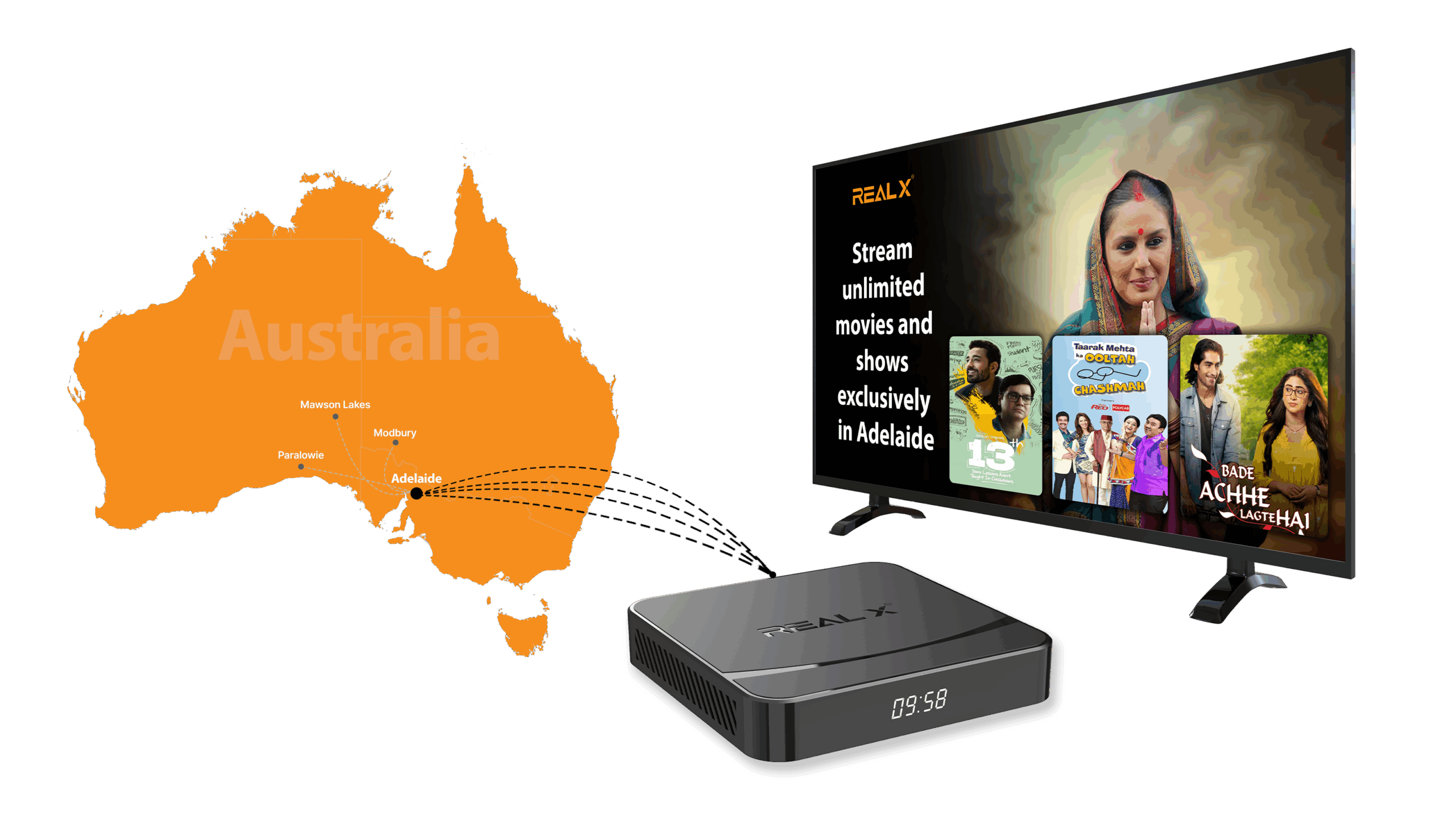 Real TV Coverage in Adelaide Real TV Coverage in Adelaide