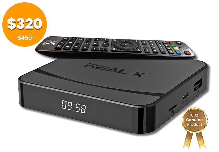 Real X IPTV Set Top Box