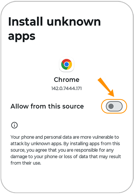 Install Unknown Apps