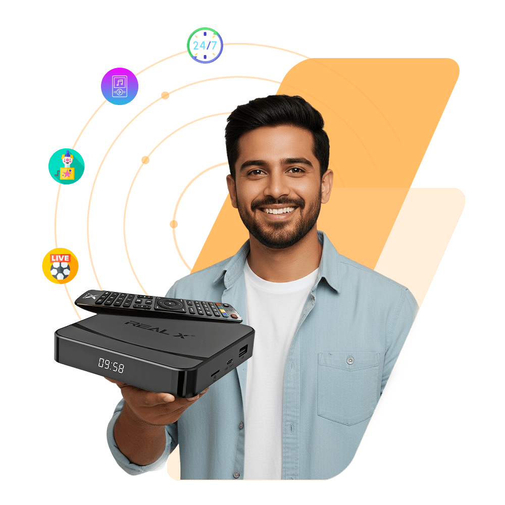 IPTV Hindi Box Black Town