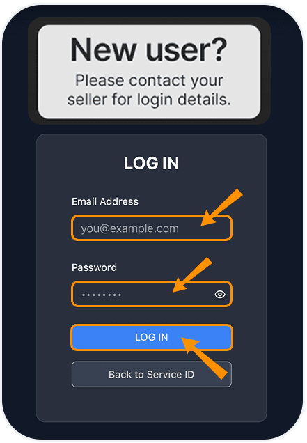New User Login