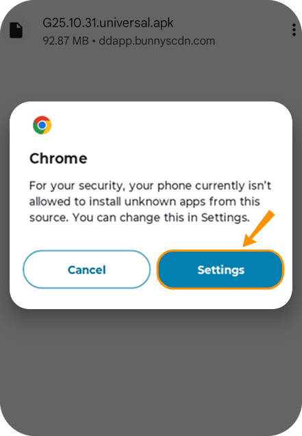 XTVPlayer Chrome Setting