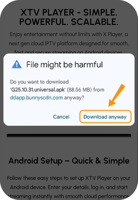 XTVPlayer Download APK