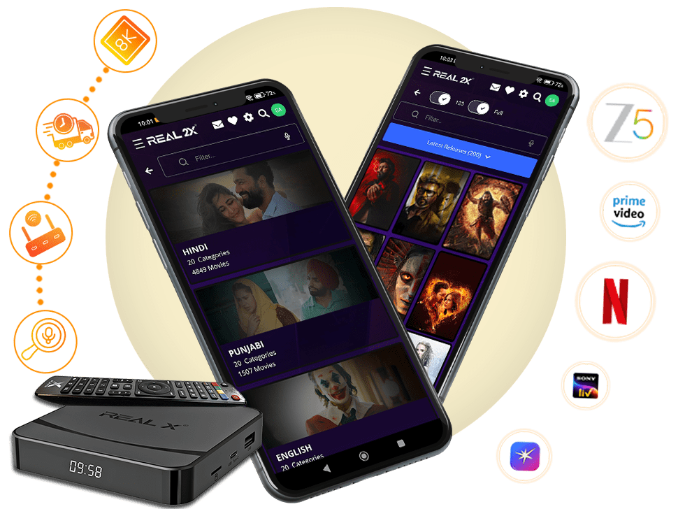 Entertainment with Indian TV Box Germany