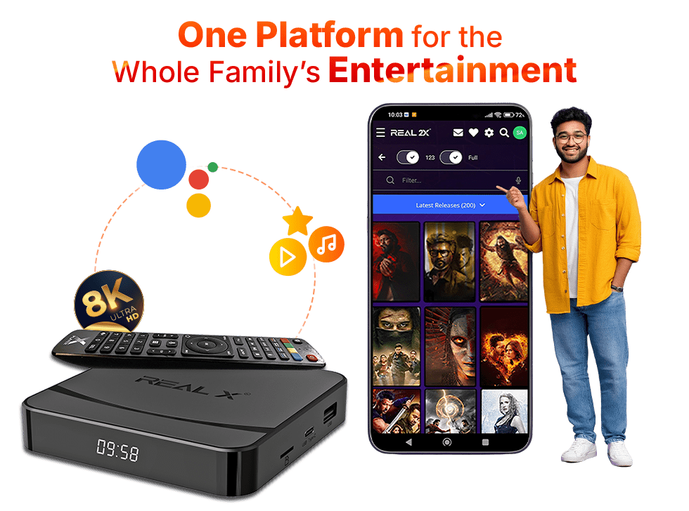 Entertainment with IPTV Box Oman