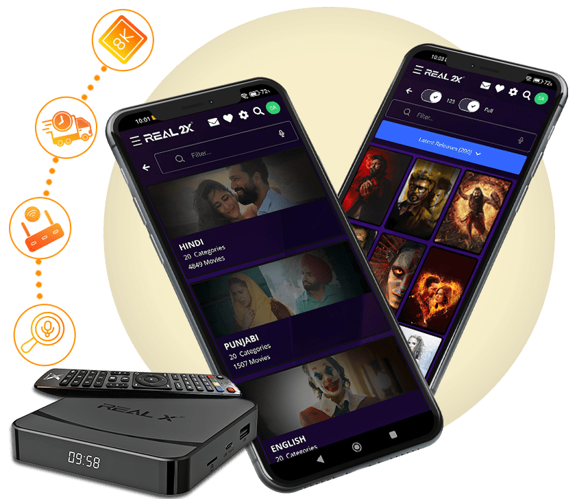 Entertainment with Indian TV Box Germany