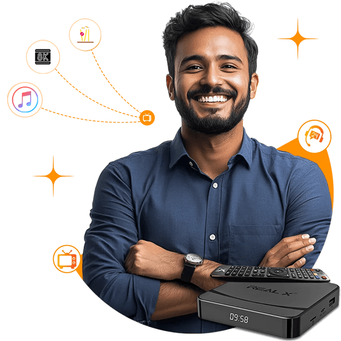 Smart IPTV box functionality