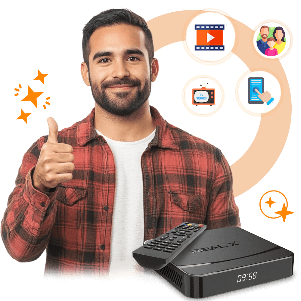 Unlimited IPTV entertainment