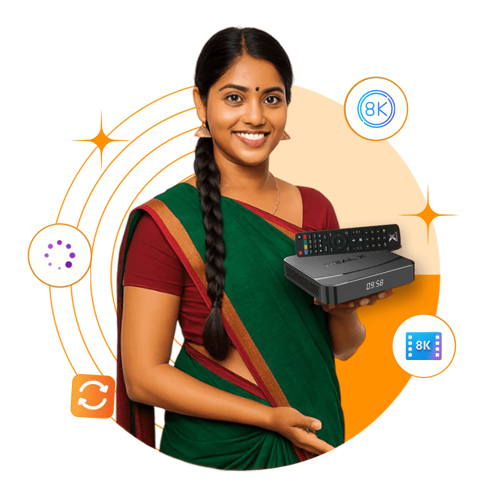 Entertainment with Tamil IPTV Box