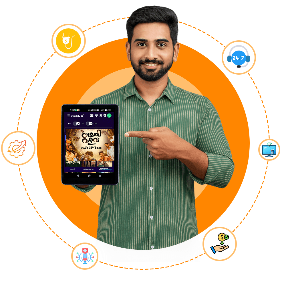Choose Real TV for Malayalam IPTV