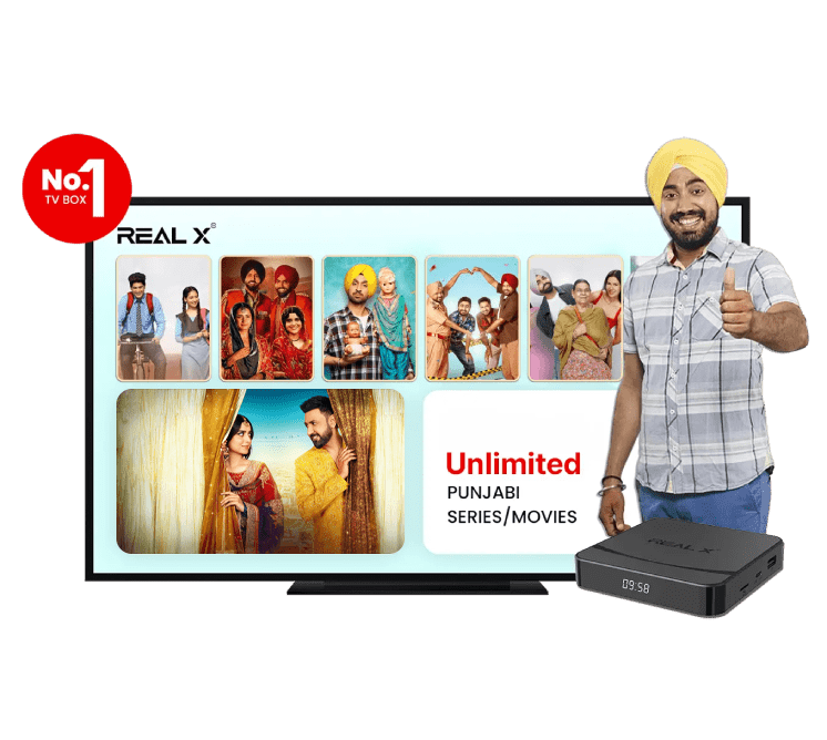 IPTV box with OTT and Punjabi content