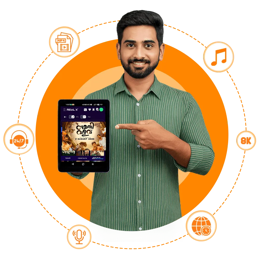 Choose Real TV for Malayalam IPTV