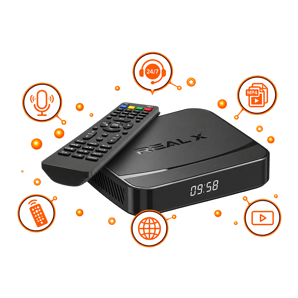 IPTV box for Indian TV channels and movie entertainment in Spain