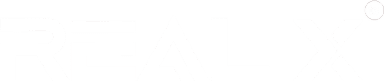 White Real X Logo
