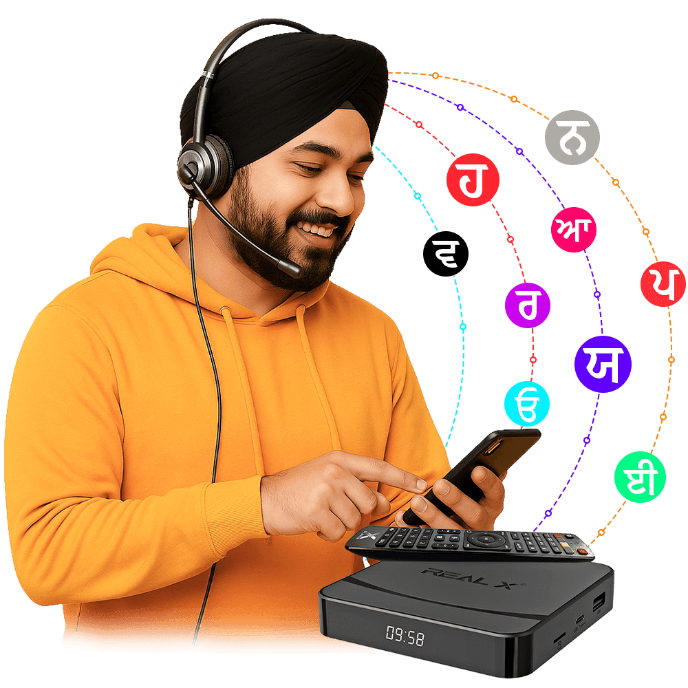 Punjabi Channel TV Box
