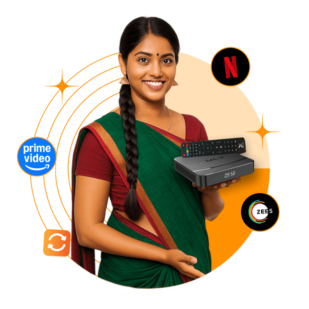 Entertainment with Tamil IPTV Box