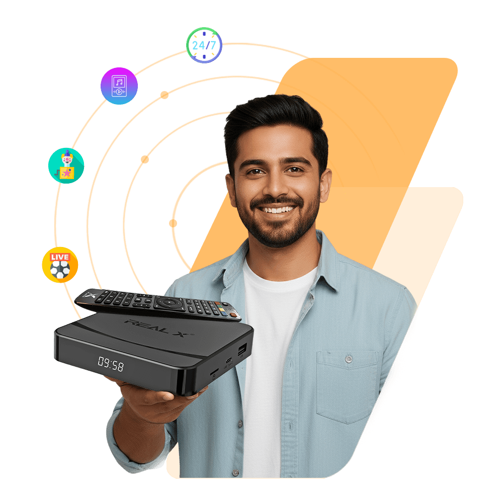 IPTV Hindi Box Black Town