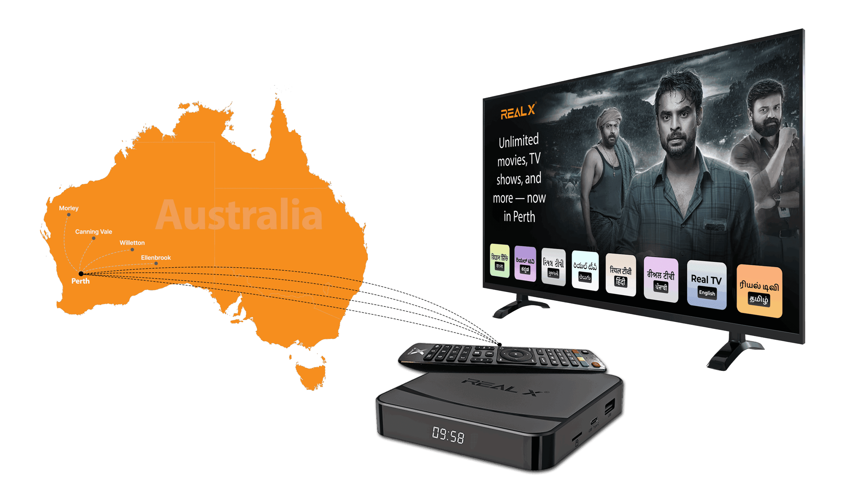 IPTV Service Across Perth