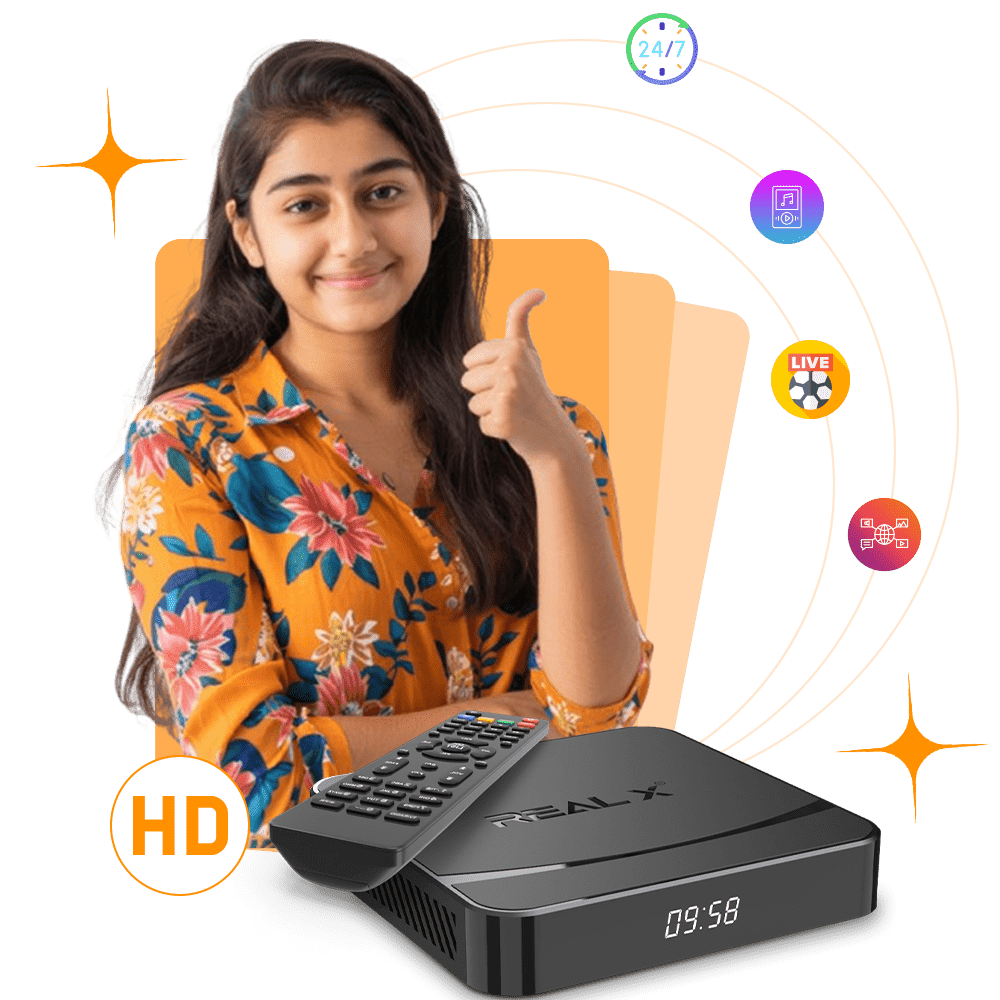 User-friendly TV box