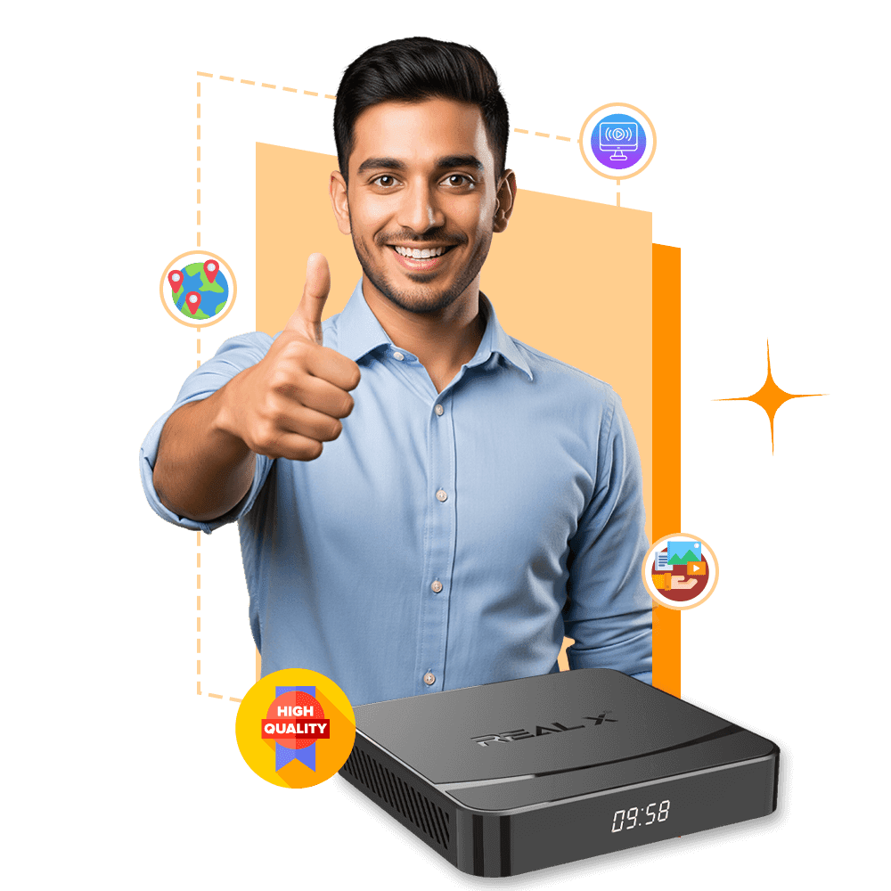 Convenient IPTV streaming box Willetton